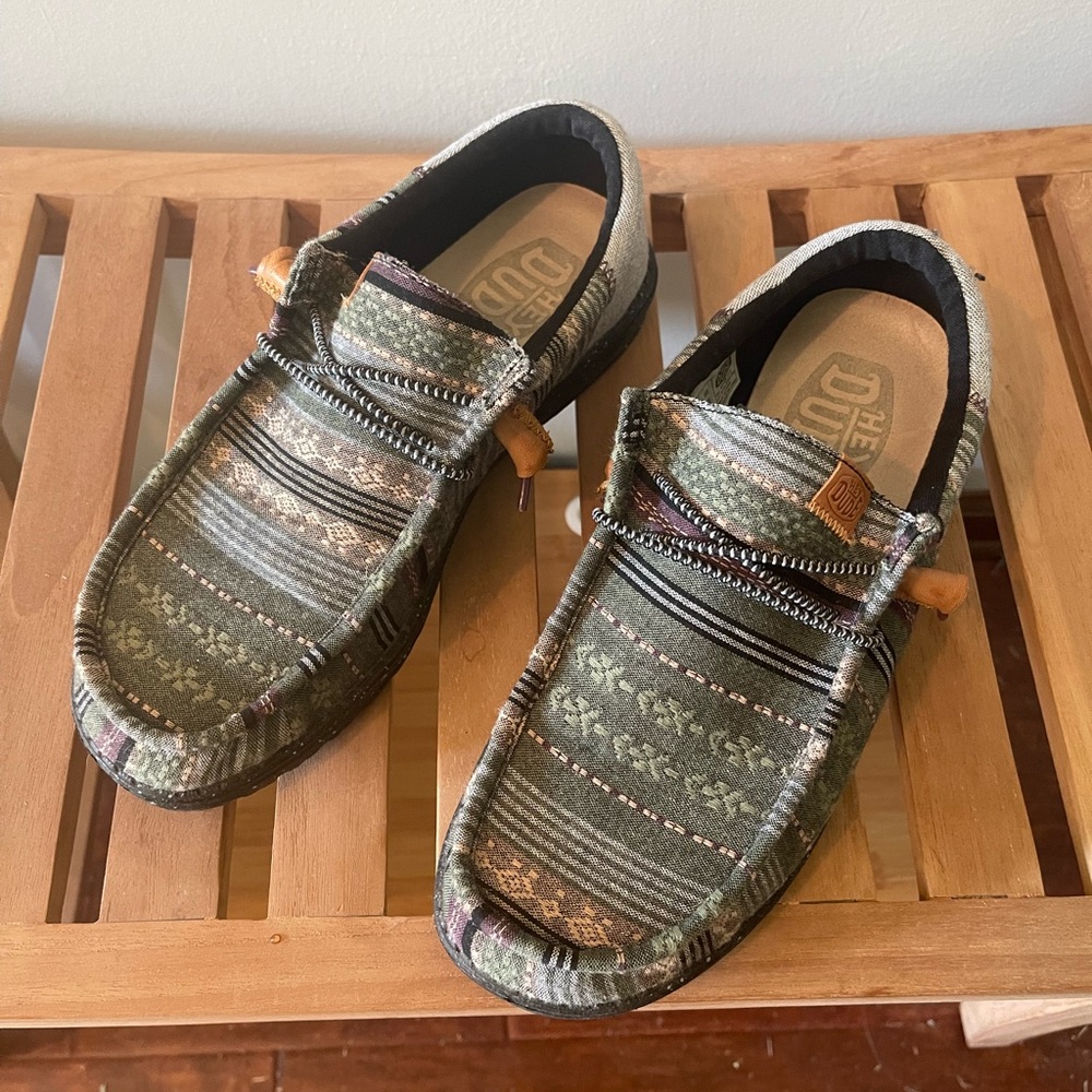 Hey Dude Men's Wally Funk Baja Slip-Ons